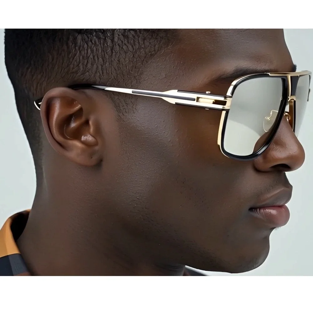 Aviator Sunglasses‎ Square Frame Women Silver Lens Fashion Shades Lentes Gafas